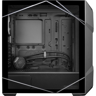Cooler Master TD500 MAX táp nélküli ablakos Mid Tower számítógépház fekete