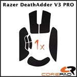 Corepad Grips #801 Mouse Rubber Sticker for Razer SN:DeathAdder V3 PRO black