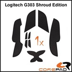 Corepad Logitech G303 Shroud Edition Soft Grips fekete