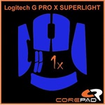 Corepad Mouse Rubber Sticker #728 - Logitech G PRO X Superligh gaming Soft Grips kék