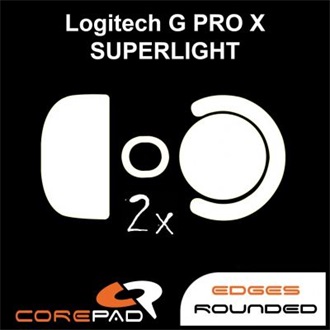 Corepad Skatez PRO 210 Logitech G PRO X SUPERLIGHT Wireless egértalp