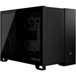 Corsair 2500D AIRFLOW Dual-Chamber táp nélküli ablakos Mid Tower számítógépház fekete