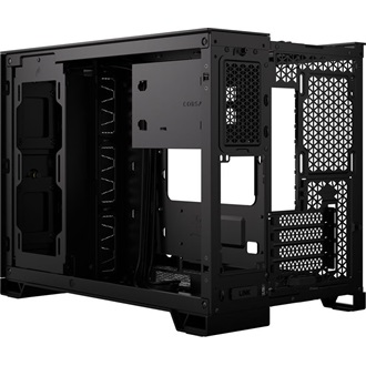 Corsair 2500D AIRFLOW Dual-Chamber táp nélküli ablakos Mid Tower számítógépház fekete