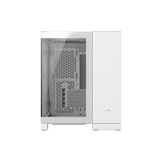 Corsair 2500X Dual-Chamber táp nélküli ablakos Mid Tower számítógépház fehér