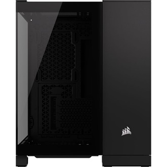 Corsair 2500X Dual-Chamber táp nélküli ablakos Mid Tower számítógépház fekete