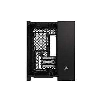 Corsair 2500X Dual-Chamber táp nélküli ablakos Mid Tower számítógépház fekete