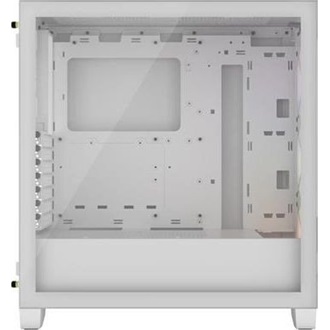 Corsair 3000D RGB AIRFLOW táp nélküli ablakos Mid Tower számítógépház fehér