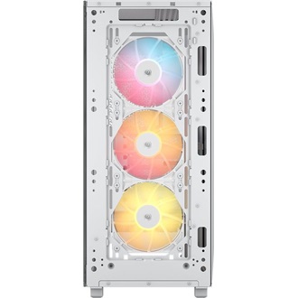 Corsair 3200D RS ARGB táp nélküli ablakos Mid Tower számítógépház fehér