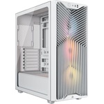 Corsair 3200D RS ARGB táp nélküli ablakos Mid Tower számítógépház fehér