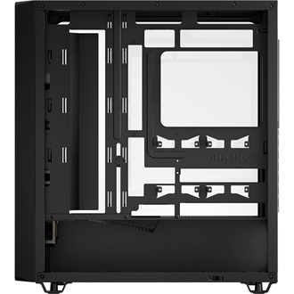 Corsair 3200D RS ARGB táp nélküli ablakos Mid Tower számítógépház fekete