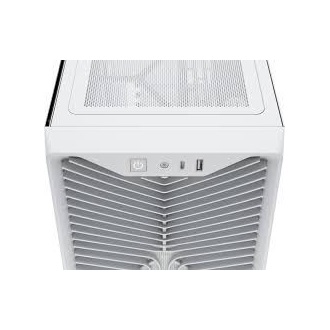 Corsair 3200D RS táp nélküli ablakos Mid Tower számítógépház fehér