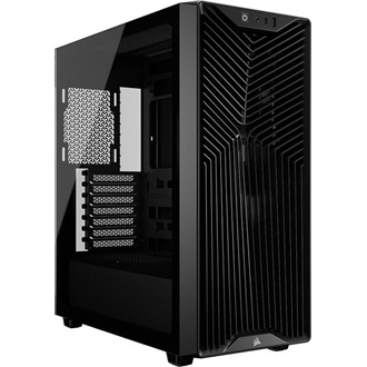 Corsair 3200D RS táp nélküli ablakos Mid Tower számítógépház fekete