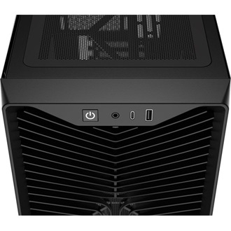 Corsair 3200D RS táp nélküli ablakos Mid Tower számítógépház fekete