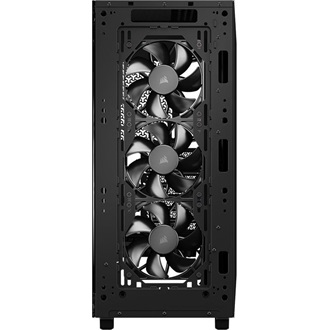 Corsair 3200D RS táp nélküli ablakos Mid Tower számítógépház fekete