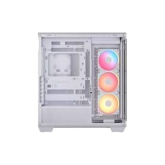 Corsair 3500X LX-R LINK táp nélküli ablakos Mid Tower számítógépház fehér