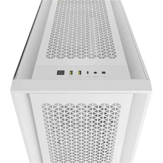 Corsair 5000D AIRFLOW CORE táp nélküli ablakos Mid Tower számítógépház fehér