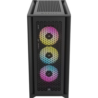 Corsair 5000D AIRFLOW táp nélküli ablakos Mid Tower számítógépház fekete