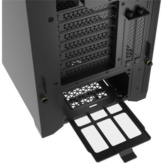 Corsair 5000D AIRFLOW táp nélküli ablakos Mid Tower számítógépház fekete