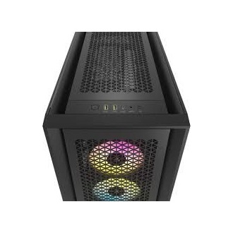 Corsair 5000D AIRFLOW táp nélküli ablakos Mid Tower számítógépház fekete