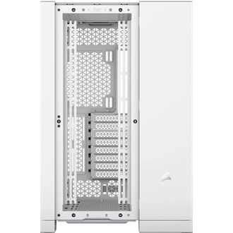 Corsair 6500D AIRFLOW Dual-Chamber táp nélküli ablakos Mid Tower számítógépház fehér