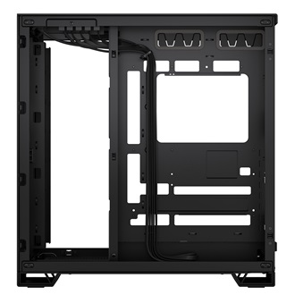 Corsair 6500D AIRFLOW Dual-Chamber táp nélküli ablakos Mid Tower számítógépház fekete