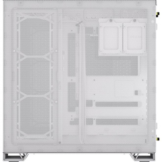 Corsair 6500X Dual-Chamber táp nélküli ablakos Mid Tower számítógépház fehér