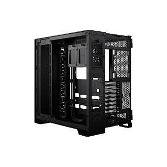 Corsair 6500X Dual-Chamber táp nélküli ablakos Mid Tower számítógépház fekete
