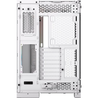 Corsair 6500X RGB Dual-Chamber táp nélküli ablakos Mid Tower számítógépház fehér