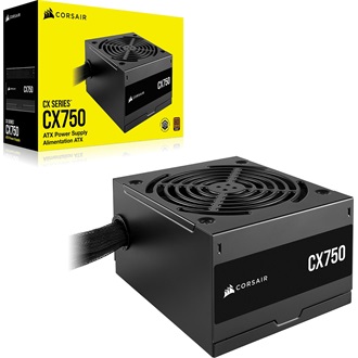 Corsair CX750 ATX desktop tápegység 750W 80+ Bronze BOX
