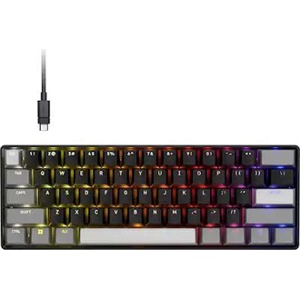 Corsair Clipper Pro Mini 60 USB vízálló angol (US) gaming Corsair MGX Hyperdrive Core mechanikus billentyűzet fekete-szü