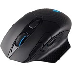 Corsair Dark Core RGB PRO Pixart 3392 optikai USB / Bluetooth / vezeték nélküli gaming egér fekete