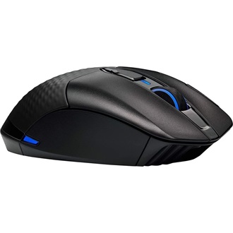 Corsair Dark Core RGB PRO Pixart 3392 optikai USB / Bluetooth / vezeték nélküli gaming egér fekete
