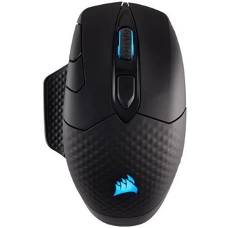 Corsair Dark Core RGB PRO Pixart 3392 optikai USB / Bluetooth / vezeték nélküli gaming egér fekete