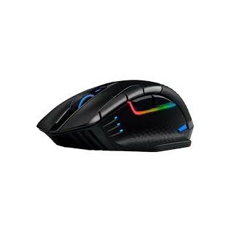 Corsair Dark Core RGB PRO Pixart 3392 optikai USB / Bluetooth / vezeték nélküli gaming egér fekete