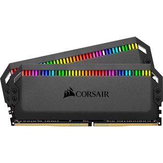 Corsair Dominator Platinum RGB 32GB 3600MT/s DDR4 memória CL18 Kit of 2 fekete RGB