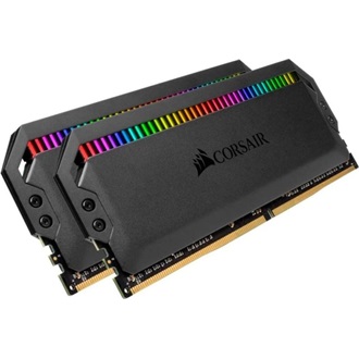 Corsair Dominator Platinum RGB 32GB 3600MT/s DDR4 memória CL18 Kit of 2 fekete RGB