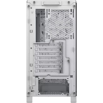 Corsair FRAME 4000D RS WOOD táp nélküli ablakos Mid Tower számítógépház fehér-barna