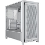 Corsair FRAME 4000D RS táp nélküli ablakos Mid Tower számítógépház fehér
