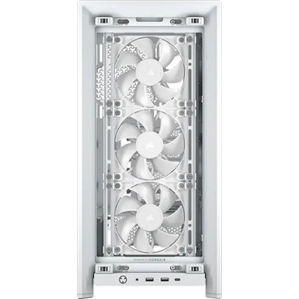 Corsair FRAME 4000D RS táp nélküli ablakos Mid Tower számítógépház fehér