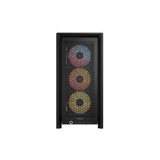 Corsair FRAME 4000D RS táp nélküli ablakos Mid Tower számítógépház fekete
