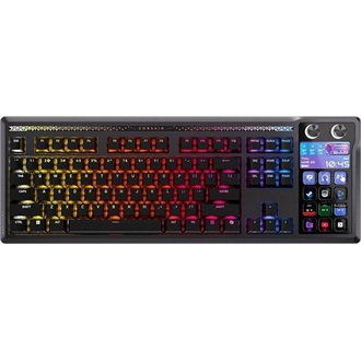 Corsair Galleon 100 SD USB angol (US) gaming Corsair MLX Pulse mechanikus billentyűzet + streaming vezérlőpanel fekete