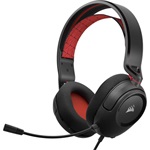 Corsair HS35 v2 Surround gaming fejhallgató headset fekete-piros