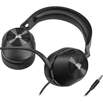 Corsair HS55 Surround (Carbon) gaming fejhallgató headset fekete