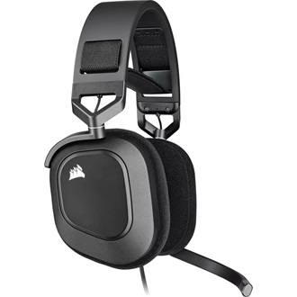 Corsair HS80 RGB (Carbon) gaming fejhallgató headset fekete