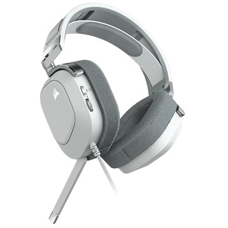 Corsair HS80 RGB USB gaming fejhallgató headset fehér