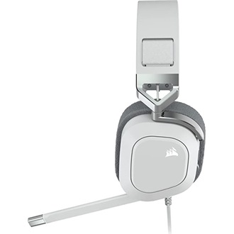 Corsair HS80 RGB Wireless gaming fejhallgató headset fehér