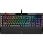 Corsair K100 RGB Optical-Mechanical USB angol (US) gaming billentyűzet fekete (OPX switch)