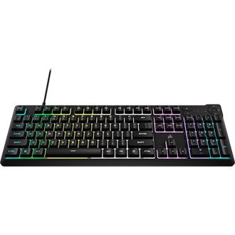 Corsair K55 CORE RGB USB angol (US) gaming membrán billentyűzet fekete