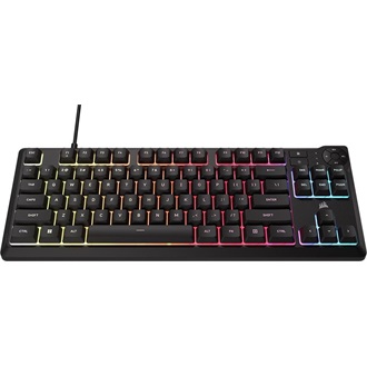 Corsair K55 CORE TKL RGB USB angol (US) gaming membrán billentyűzet fekete