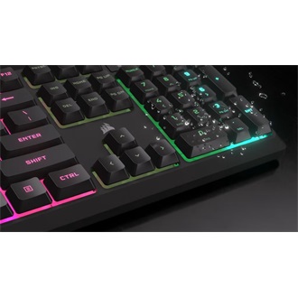 Corsair K55 Core USB cseppálló angol (US) gaming membrán billentyűzet szürke